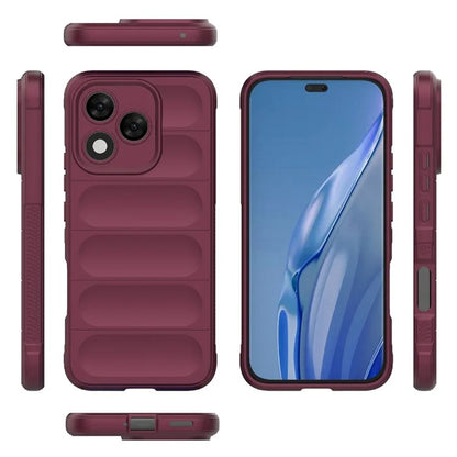 Deksel til Honor 400 Lite, Techsuit, Magic Shield, Burgunder