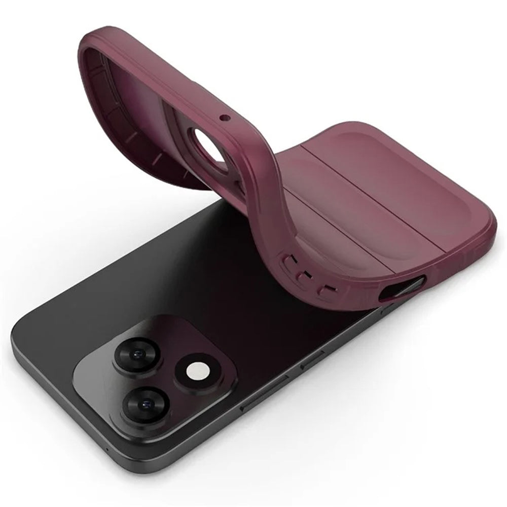 Deksel til Honor 400 Lite, Techsuit, Magic Shield, Burgunder