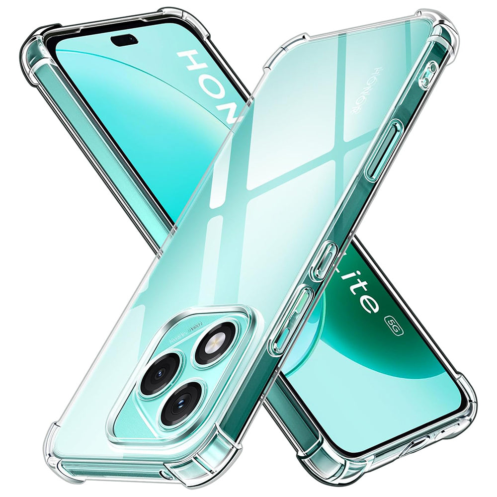 Deksel til Honor 400 Lite, Techsuit, Støtsikker Klar, Transparent