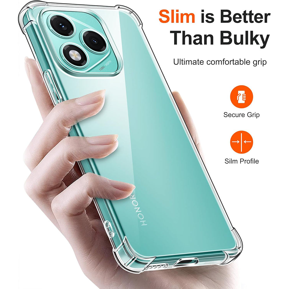 Deksel til Honor 400 Lite, Techsuit, Støtsikker Klar, Transparent