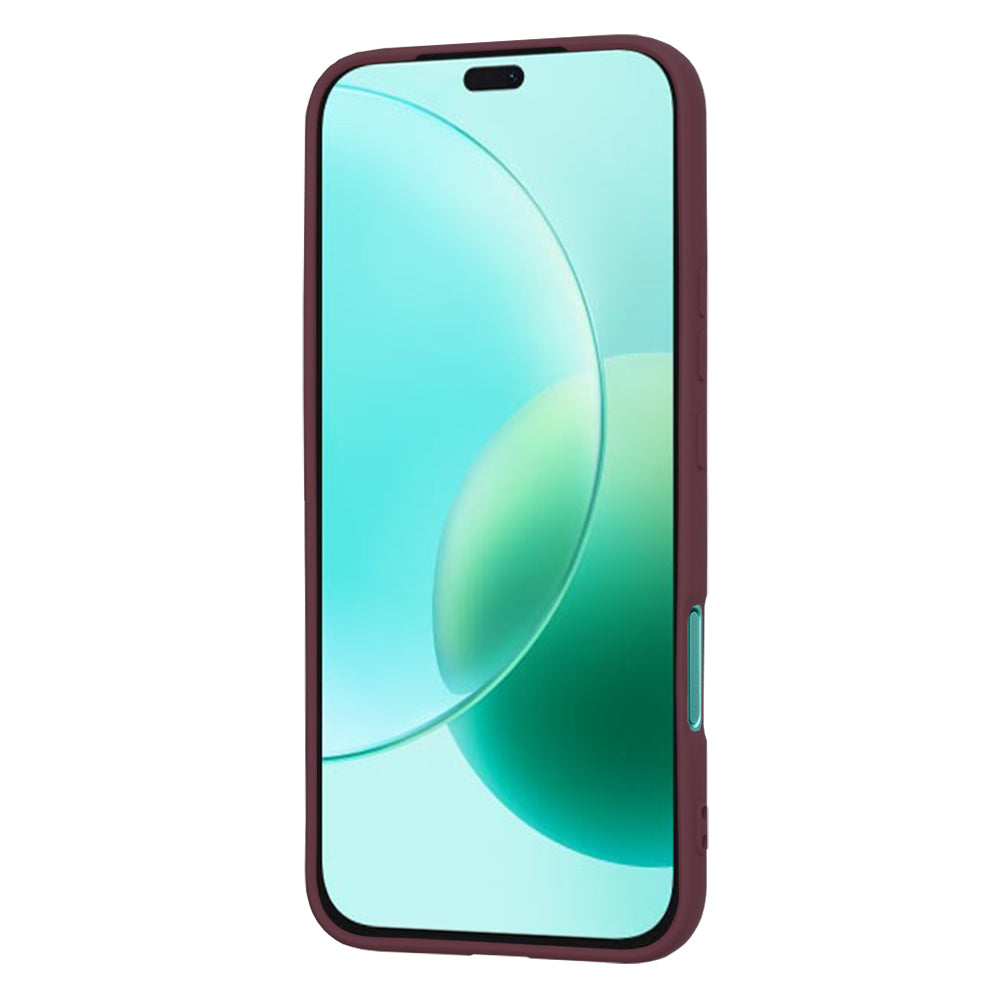 Deksel til Honor 400 Lite, Techsuit, SoftFlex, Burgunder