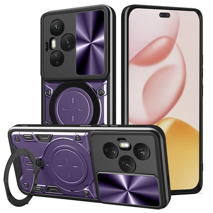 Deksel til Honor 400 Pro, Techsuit, CamGuard Pro, Lilla