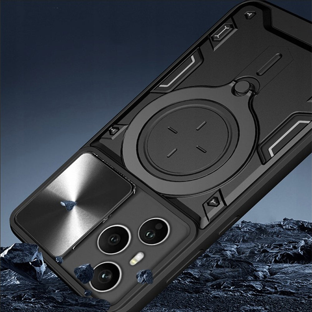 Deksel til Honor 400 Pro, Techsuit, CamGuard Pro, Rød