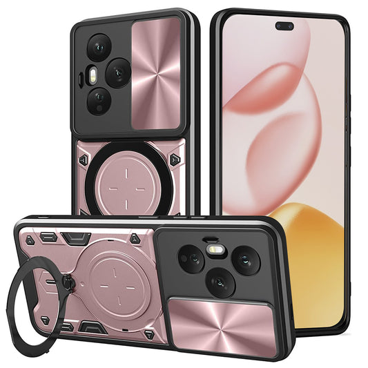 Deksel til Honor 400 Pro, Techsuit, CamGuard Pro, Rosa Gull