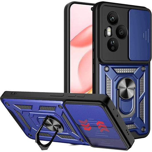 Deksel til Honor 400 Pro, Techsuit, CamShield, Blå