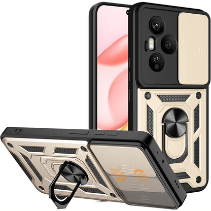 Deksel til Honor 400 Pro, Techsuit, CamShield, Gullfarget