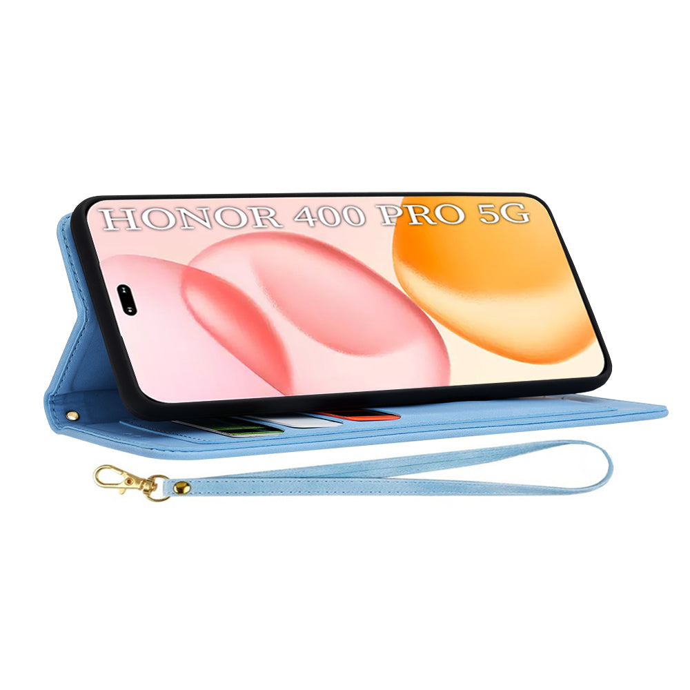 Deksel til Honor 400 Pro, Techsuit, FlipCraft, Blå