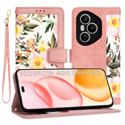 Deksel til Honor 400 Pro, Techsuit, FlipCraft, Rosa