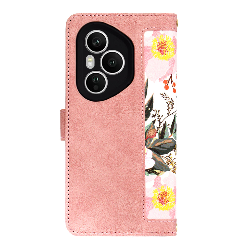 Deksel til Honor 400 Pro, Techsuit, FlipCraft, Rosa