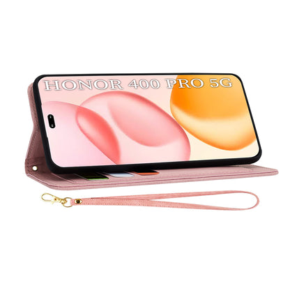 Deksel til Honor 400 Pro, Techsuit, FlipCraft, Rosa