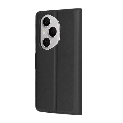 Deksel for Honor 400 Pro, Techsuit, Leather Folio, Svart