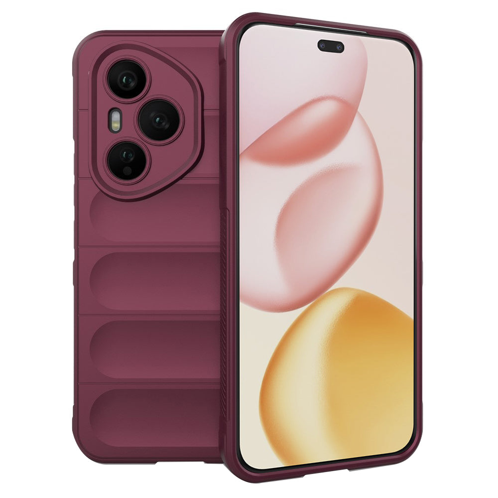 Deksel til Honor 400 Pro, Techsuit, Magic Shield, Burgunder