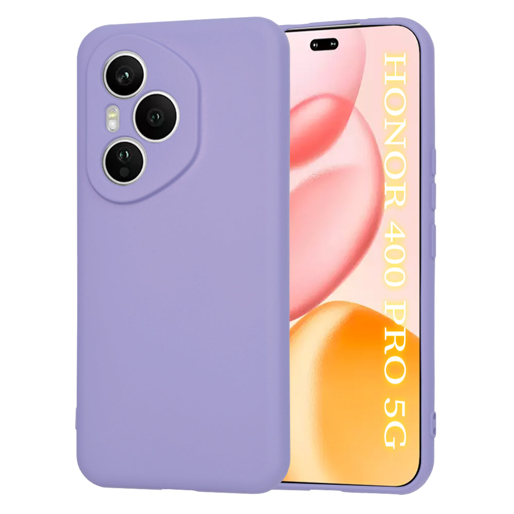 Deksel til Honor 400 Pro, Techsuit, SoftFlex, Lys lilla