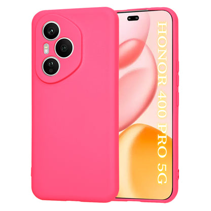 Deksel til Honor 400 Pro, Techsuit, SoftFlex, Mørk Rosa