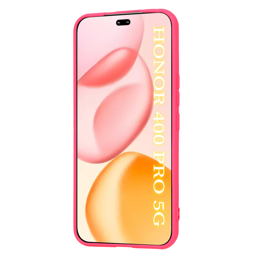 Deksel til Honor 400 Pro, Techsuit, SoftFlex, Mørk Rosa