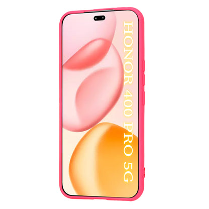 Deksel til Honor 400 Pro, Techsuit, SoftFlex, Mørk Rosa