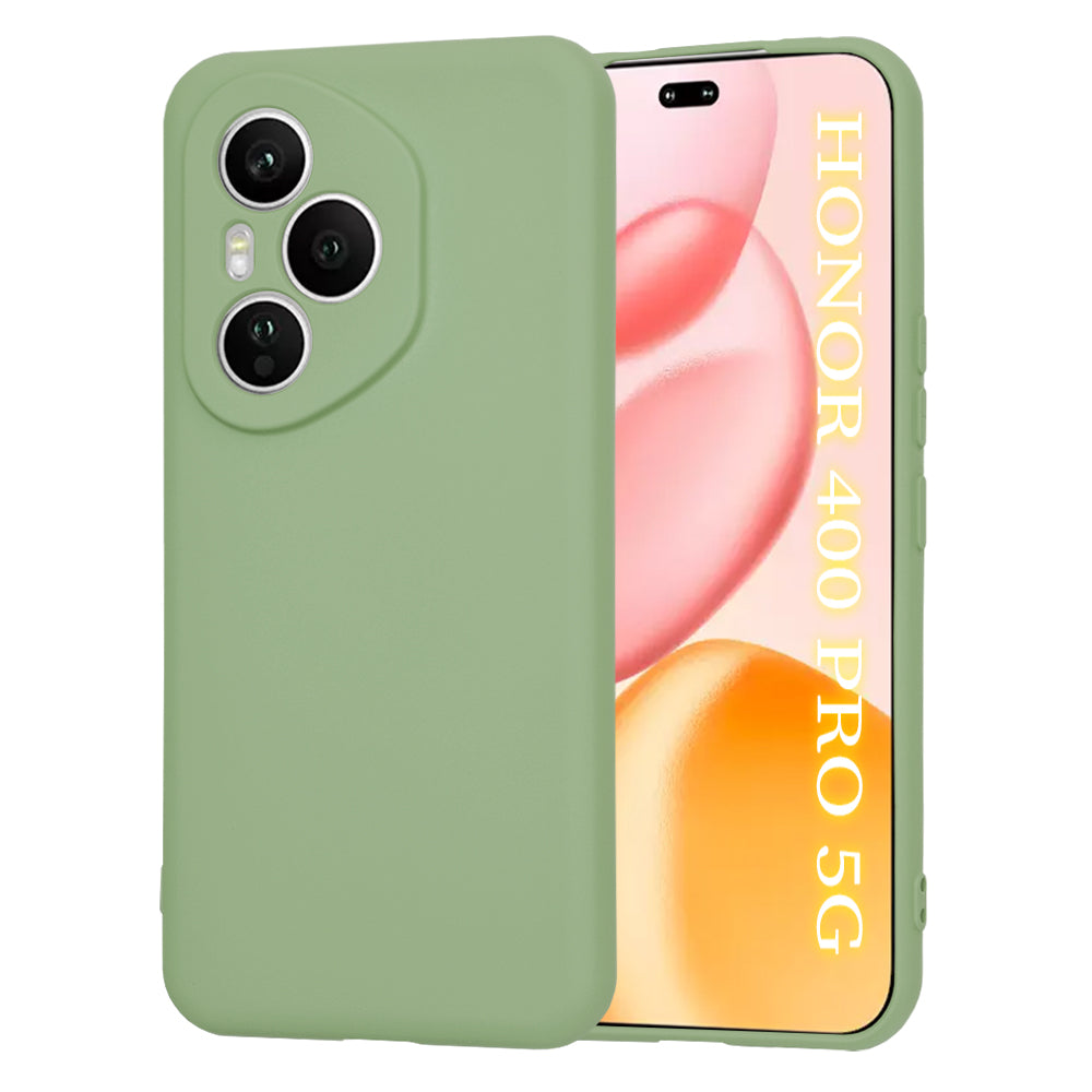 Deksel til Honor 400 Pro, Techsuit, SoftFlex, Lys grønn
