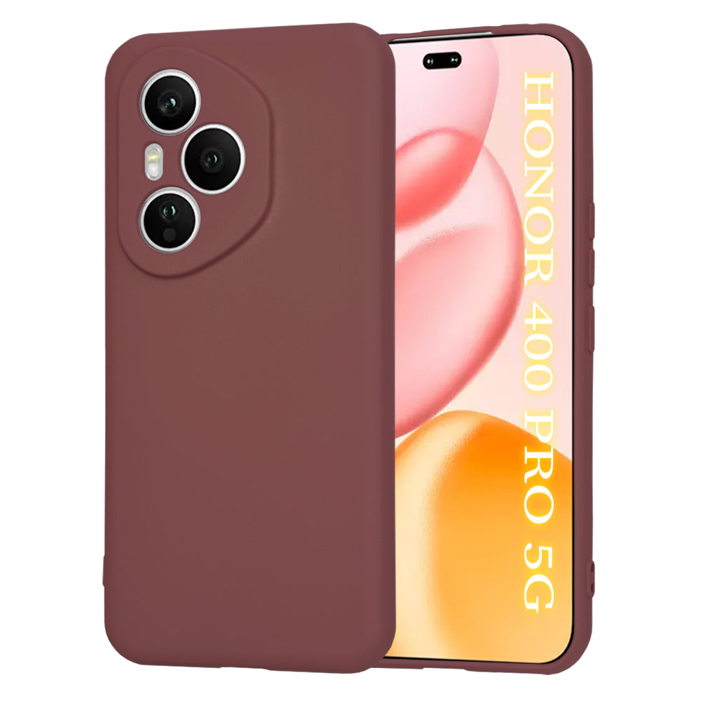 Deksel til Honor 400 Pro, Techsuit, SoftFlex, Burgunder