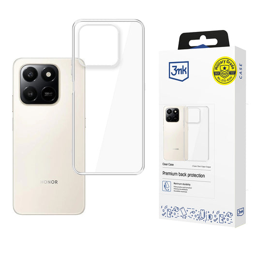 Deksel for Honor 400 Smart 4G / 400 Smart 5G, 3MK, Klar, Transparent