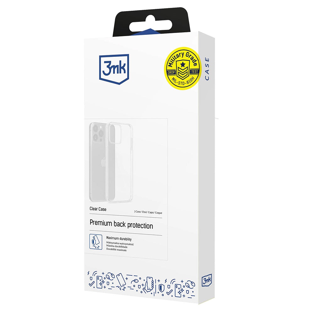 Deksel for Honor 400 Smart 4G / 400 Smart 5G, 3MK, Klar, Transparent