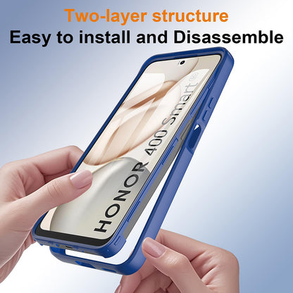 Deksel for Honor 400 Smart 4G / X7d 4G / 400 Smart 5G, Techsuit, ColorVerse 360, Blå