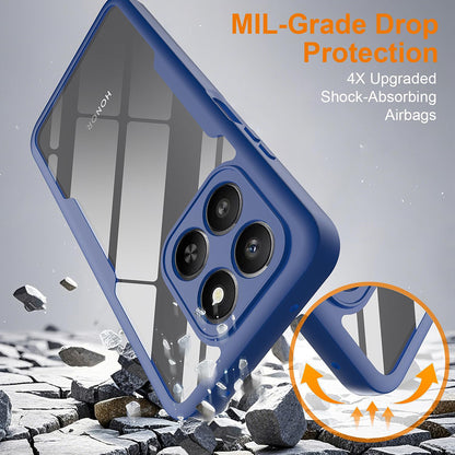 Deksel for Honor 400 Smart 4G / X7d 4G / 400 Smart 5G, Techsuit, ColorVerse 360, Blå