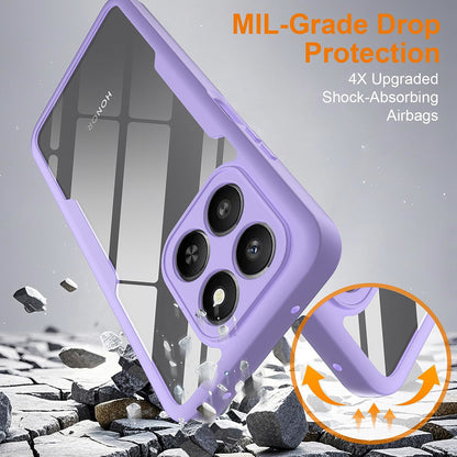 Deksel for Honor 400 Smart 4G / X7d 4G / 400 Smart 5G, Techsuit, ColorVerse 360, Lilla