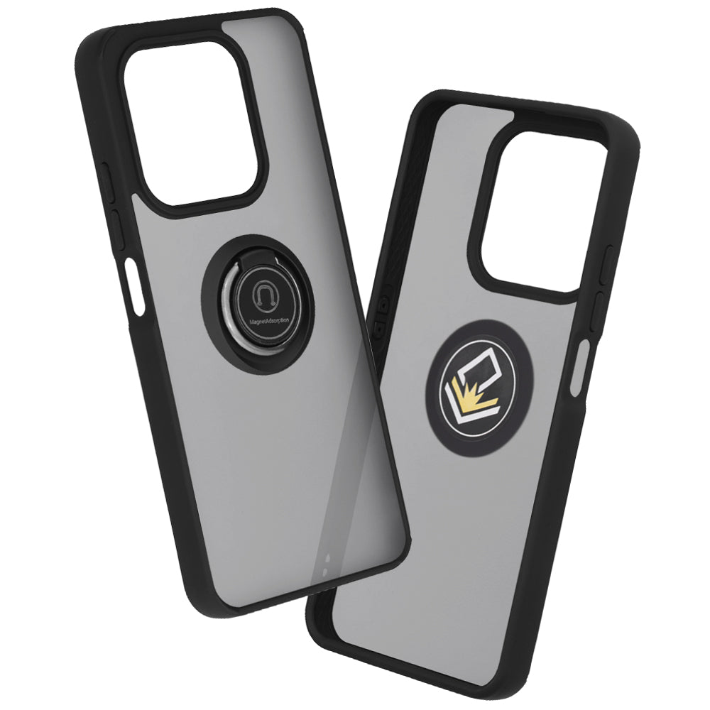 Deksel for Honor 400 Smart 4G / X7d 4G / 400 Smart 5G, Techsuit, Glinth, Svart