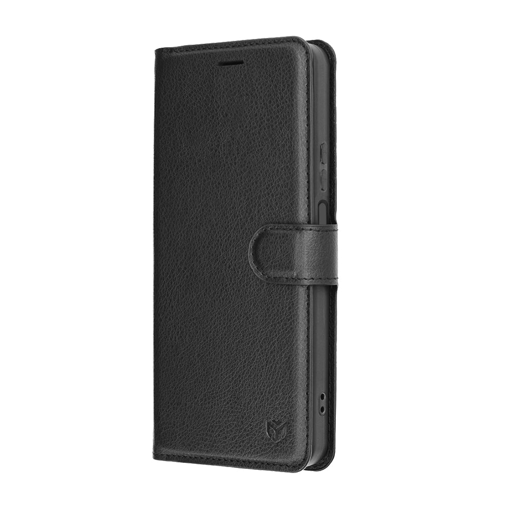 Deksel for Honor 400 Smart 4G / X7d 4G / 400 Smart 5G, Techsuit, Leather Folio, Svart