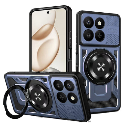 Deksel for Honor 400 Smart 4G / X7d 4G / 400 Smart 5G, Techsuit, RuggedCam, Blå