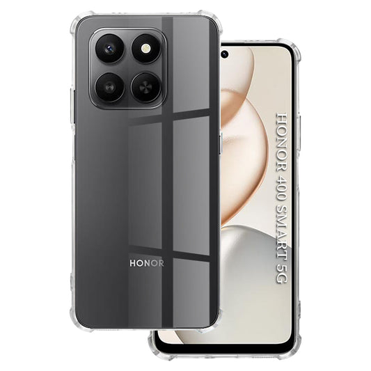 Deksel for Honor 400 Smart 4G / X7d 4G / 400 Smart 5G, Techsuit, Støtsikker Klar, Transparent