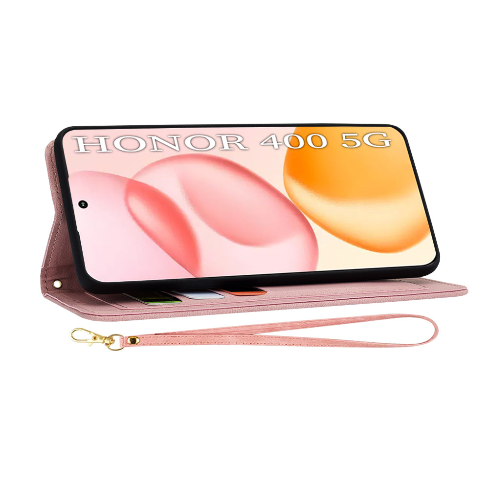 Deksel til Honor 400, Techsuit, FlipCraft, Rosa