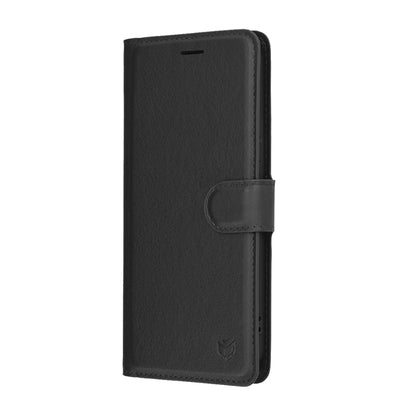 Deksel for Honor 400, Techsuit, Leather Folio, Svart