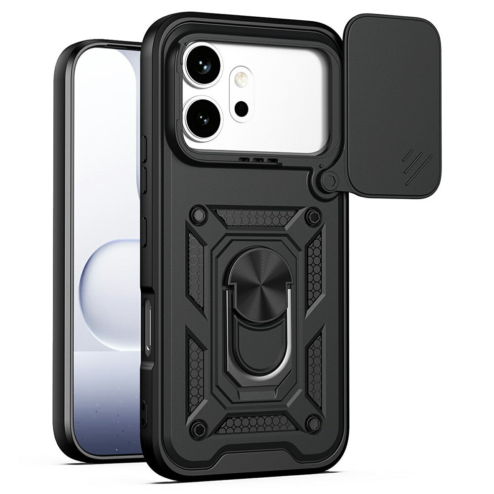 Deksel for Honor 600, OEM, CamShield, Svart
