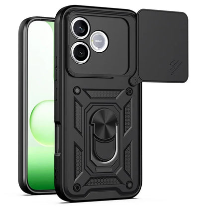 Deksel for Honor 600 Lite, OEM, CamShield, Svart
