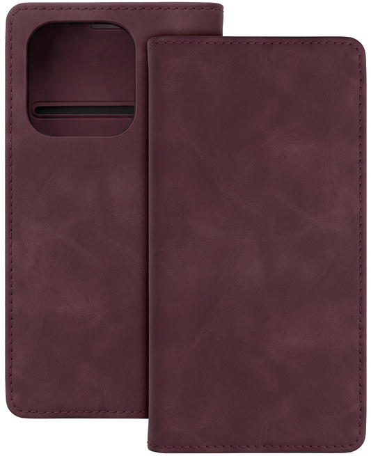 Deksel til Honor 600 Lite, OEM, Smart Suede, Burgunder