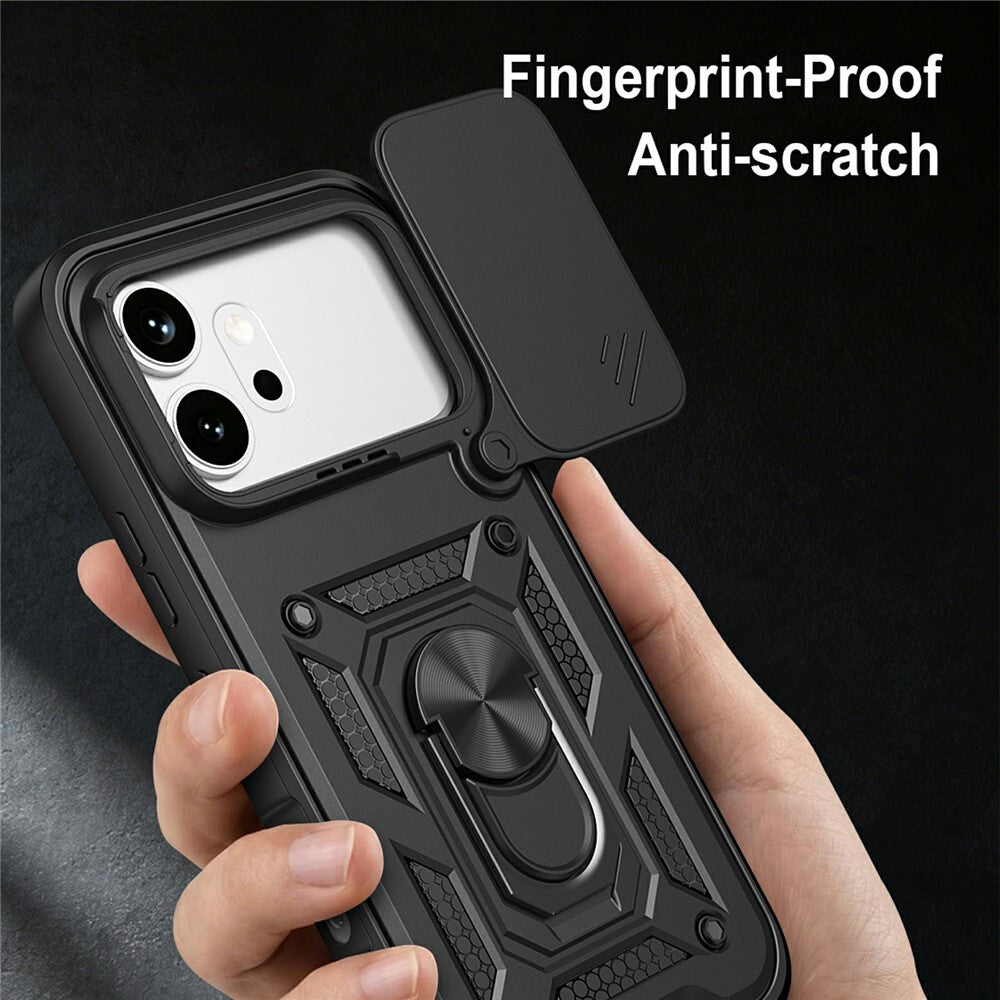 Deksel for Honor 600, OEM, CamShield, Svart