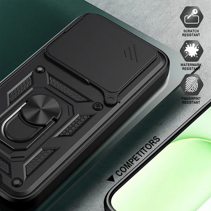 Deksel for Honor 600 Lite, OEM, CamShield, Svart