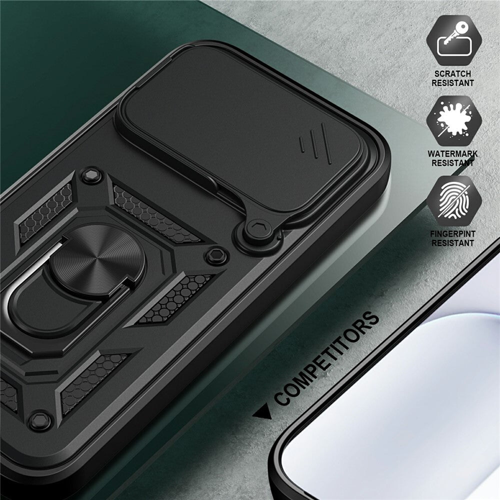 Deksel for Honor 600, OEM, CamShield, Svart