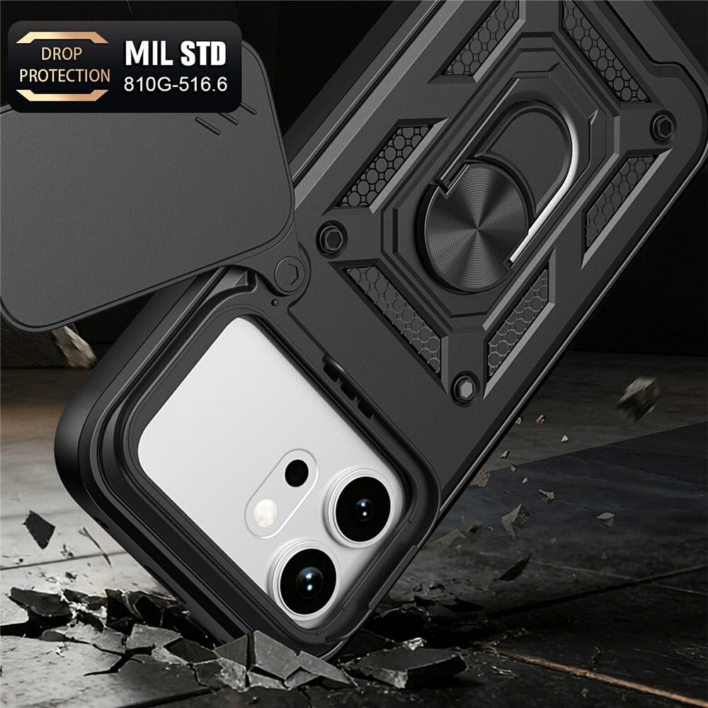 Deksel for Honor 600, OEM, CamShield, Svart