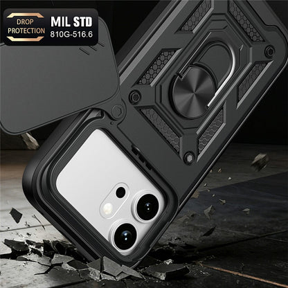 Deksel for Honor 600, OEM, CamShield, Svart