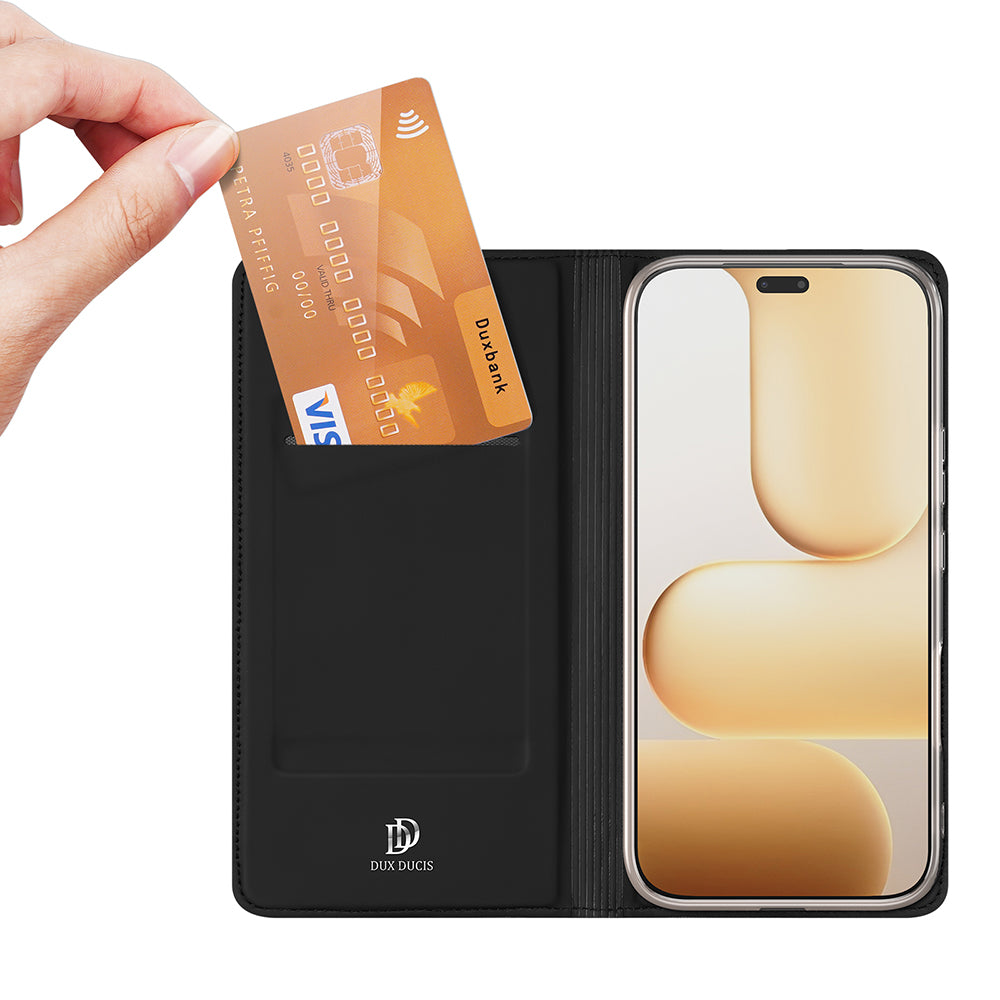 Deksel til Honor 600 Lite, DUX DUCIS, Skin Pro, Svart