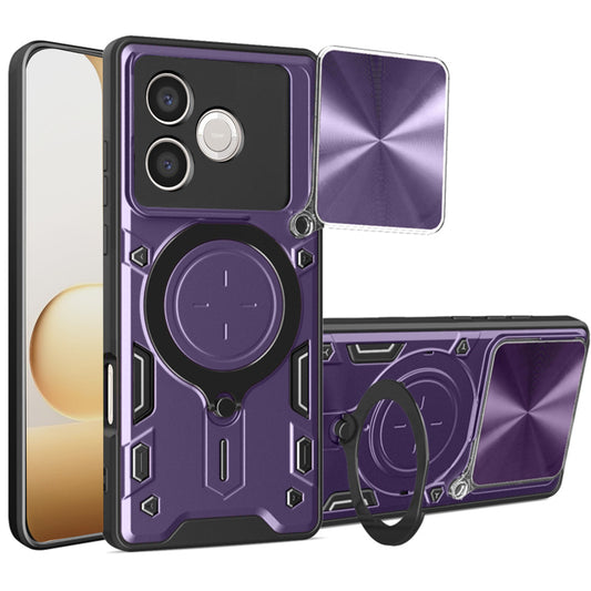 Deksel for Honor 600 Lite, Techsuit, CamGuard Pro, Lilla