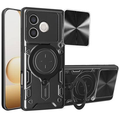 Deksel for Honor 600 Lite, Techsuit, CamGuard Pro, Svart