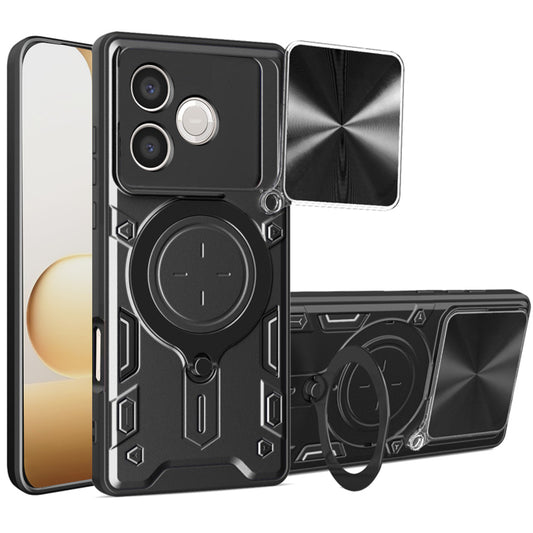 Deksel for Honor 600 Lite, Techsuit, CamGuard Pro, Svart