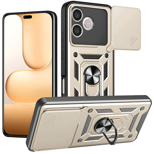 Deksel for Honor 600 Lite, Techsuit, CamShield, Gull