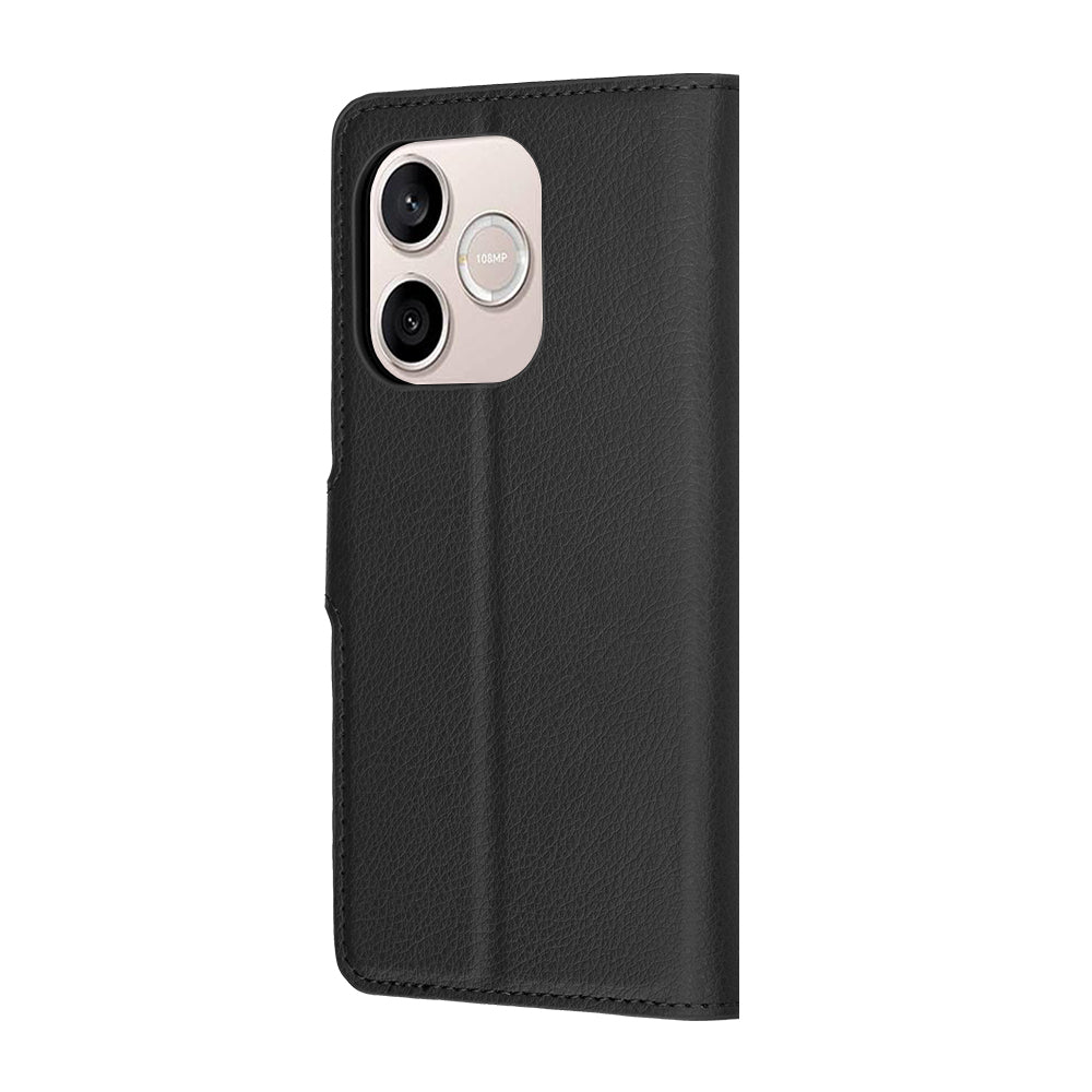 Deksel for Honor 600 Lite, Techsuit, Leather Folio, Svart