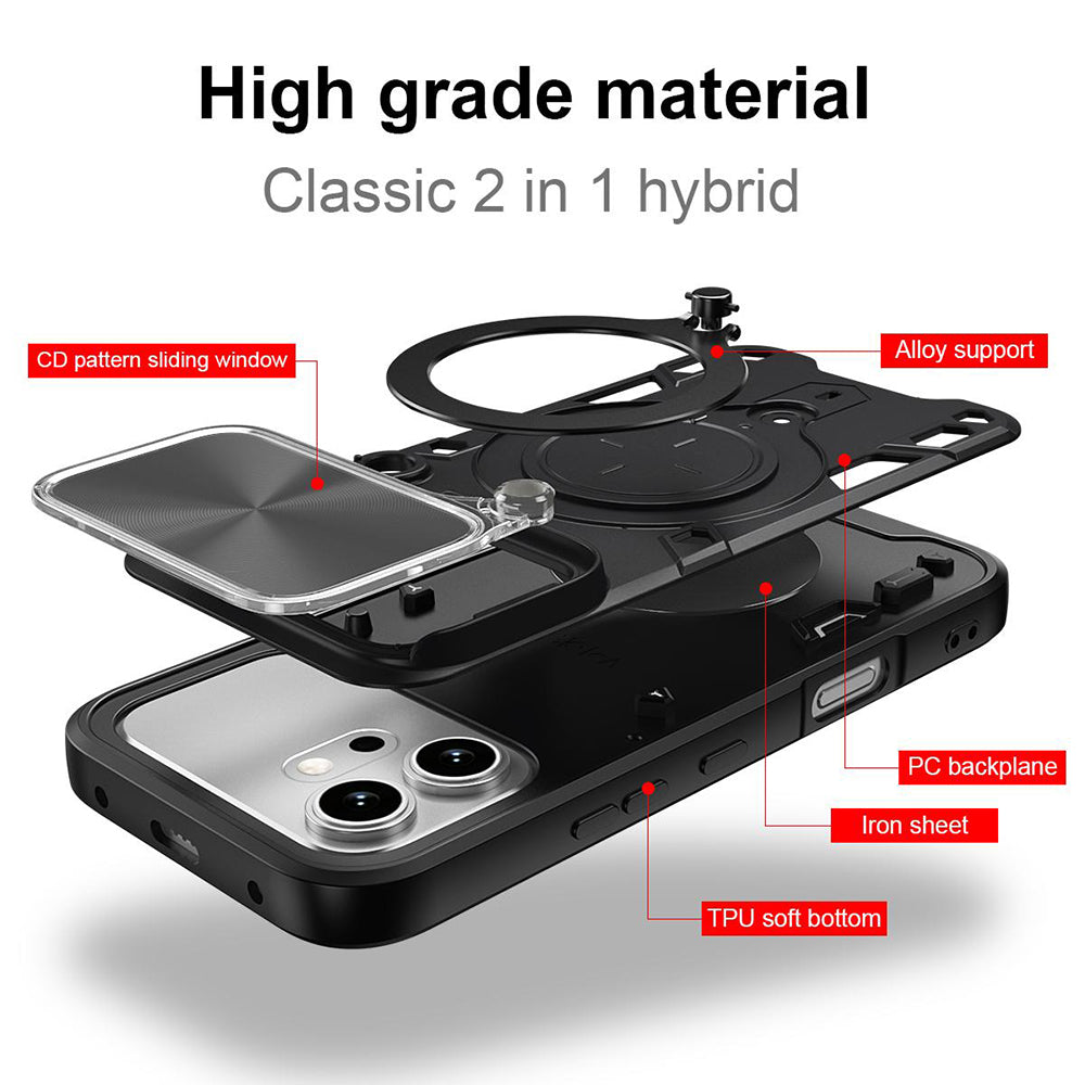 Deksel for Honor 600 Pro / 600, Techsuit, CamGuard Pro, Blå