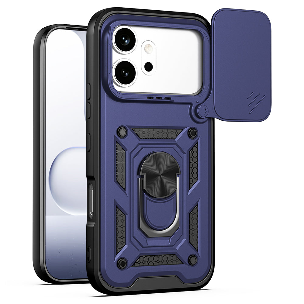 Deksel til Honor 600 Pro / 600, Techsuit, CamShield, Blå