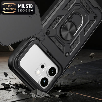 Deksel til Honor 600 Pro / 600, Techsuit, CamShield, Blå